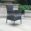 stacking outdoor rattan chair with cushion, cheap garden dining chair, outdoor dining chair
