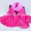 New Lady's Polyester Silk Gradient Scarf