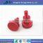 Knurled Head Thumb Screws/Knurld thum CNC parts thumb screw anodized Red /Red Extra-Large Anodized Aluminum Thumbscrews/
