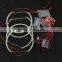 cob angel eyes halo ring headlight kit drl waterproof auto headlight 7000k cob led angel eyes ring for bmw e39 e46 e36 e38 e90