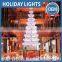 Holiday Decoration 3d Cone Tree Garland Motif Light
