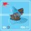 Non Skid disposable medical nonwoven shoe covers With Full Elastic