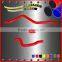 Silicone radiator Hose kit for YAMAHA RAPTOR 660 2002 silicone hose parts