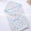 100% Cotton printed Hooded Baby Knitted Blanket