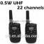 accept paypal Call alert UHF 2 Way Transceivers 22 channels Intercom CB Radio Mini Walkie Talkie