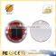 Lithium battery powered blinking led lights plastic reflective cat eyes road stud