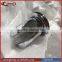 Frameless glass shower door fitting glass clamp and supporter