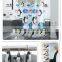 Yellow duck pattern factory professional produce 100%polyester shower curtains
