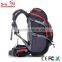 Outdoor Waterproof Internal Frame Hiking Backpack With Height Adjustment