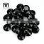 Natural Round Brilliant Cut Black Agate Bead Gemstone Wholesale Price