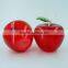 Personalized Red Glass Money Saving Box Premium Apple Shape Coin Piggy Bank