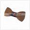 Hot sale mens wooden bow tie