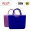 ShenZhen Wholesale Fashion Colorful Silicone Beach Waterproof Woman Hand Bag