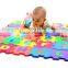 safety eco-friendly material plastic puzzle eva foam alphabet jigsaw play mats for children