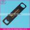 metal custom shape logo printed souvenir bottle opener