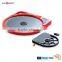Plastic packaging disk for large circular saw blades with hanging loop Disk Pack PD