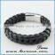 Magnetic buckle stingray leather bracelet