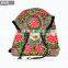 High quality girls travel bags peony embroidery bakpack national wind backpack