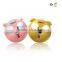 A-8066 luxury gold pig contact lens case