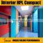 interior fundermax wall caldding lamiante / hpl interior laminate for wall caldding