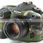 Custom design silicone rubber camera cover case for Nikon D7100 7200 with different colors