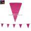 Paper bunting pennant strings party string flag line