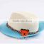 Factory low price paper straw kid hat
