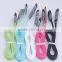 Multi-functional 2in1 Micro USB cable for Android smart phone and iPhone,Factory price and high quality .