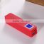 shenzhen Cheapest price mini lipstick portable rohs power bank 2600mAh for iPhone, Samsung, iPad