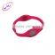 Professional production best quality debossed silicone wristband for the promotion