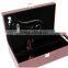 leather wine box