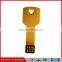 Free laser logo!!! OEM promotional key shaped usb flash drive pendrive