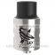 2016 new UD Rebuildable dripping atomizer Hunter with cool drip tips 2.0mm post hole and wide bore drip tip airflow adjustable