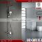 single lever shower, thermostatic shower mixer, stainless steel bar fixed on wall mounted brass shower