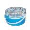 Transparent cover lock bento lunch box with divider