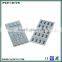 20 button function rubber silicone keypad with carbon pill