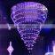modern indoor decoration hanging crystal lights chandelier