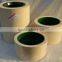 6 inch paddy cast iron NBR rice rubber roller , rubber rice mill machine roll