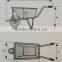 Single Pneumatic Wheel Wheel Barrow JQ-1206