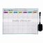 magnetic calendar to-do list custom design magnet dry erase board for kitchen memo