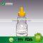 Squeeze bottle with PET body PPcap