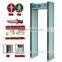Walk through Metal Detector Gate LCD Display 8 Detecting Zone