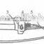 high pressure hydraulic hand pump with light weight