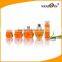 New Style 300ml 500ml 750ml Square PETG Plastic Carved Bottles Cosmetic Bottles