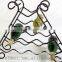 Triangle Metal Wine Bottle Display Rack