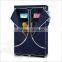 Single Canvas effect Wardrobe Clothes Storage Cabinet