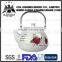 Manufacture flower logo decal enamel kettle