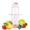 750ml 2016 hot sale new Fruit Infused Water Bottle