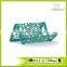 Green Hollow Dot Pattern Metal Punched Decorative Desk Name Card Holder