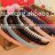 Colorful plastic hair bands with teeth